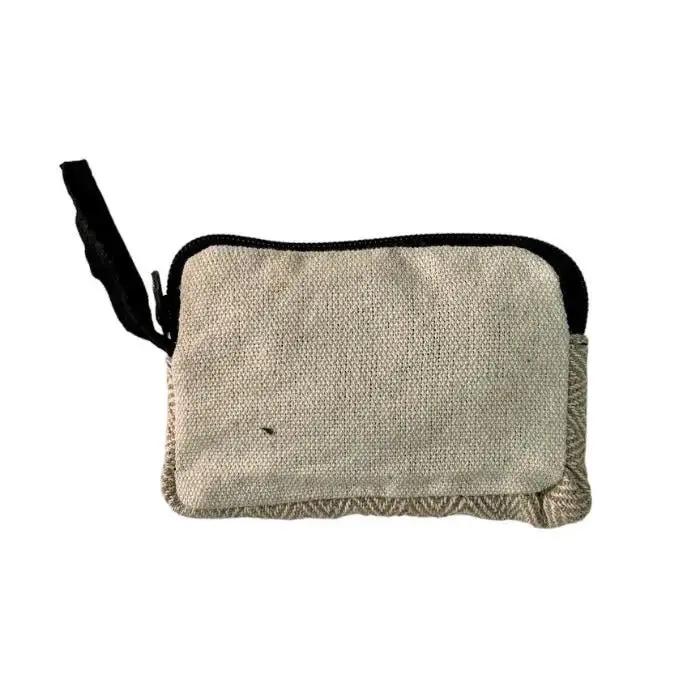 Monedero de algodón (9 x 13 x 2 cm)