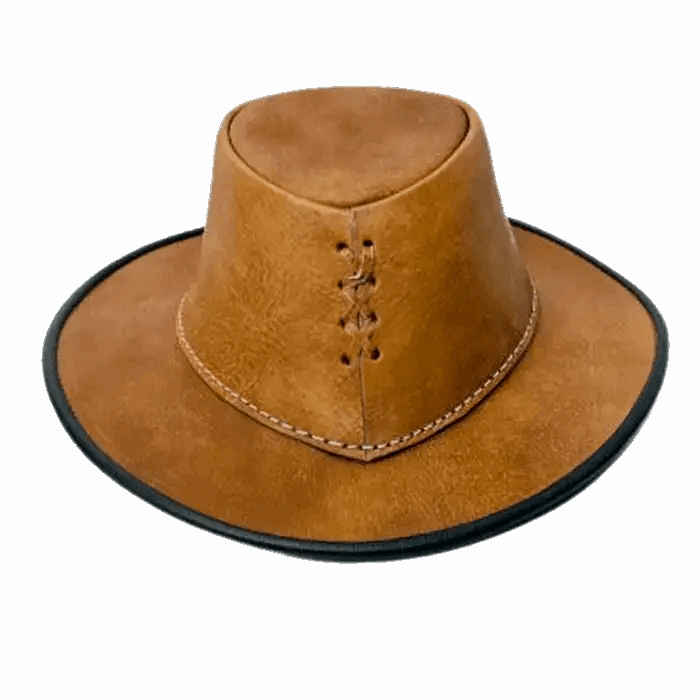 Sombrero cowboy artesanal de piel natural