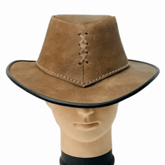 Sombrero cowboy artesanal de piel natural