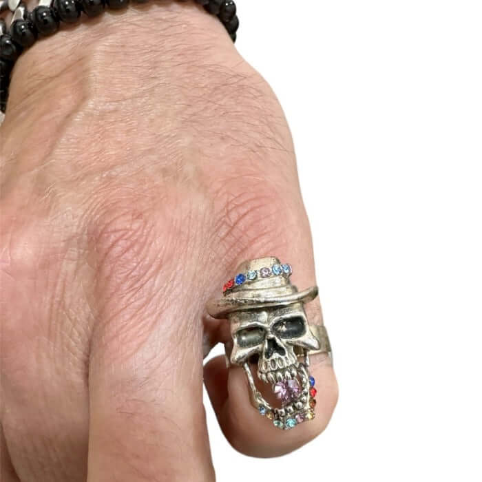 Anillo calavera unisex - Look Todo Piel - 