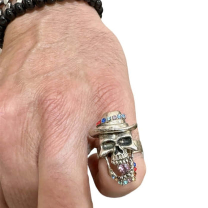 Anillo calavera unisex - Look Todo Piel - 