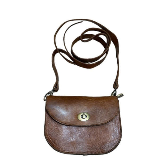 Bolso cadera bandolera de piel para mujer - Look Todo Piel - Bolsos