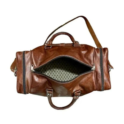 Bolso de escape de cuero natural - Look Todo Piel - 