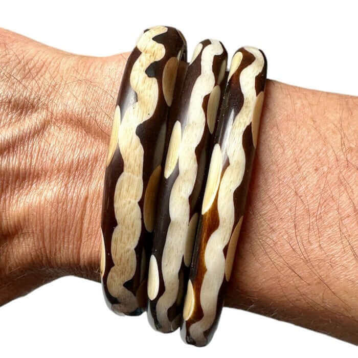 Brazalete artesanal unisex - Look Todo Piel - 