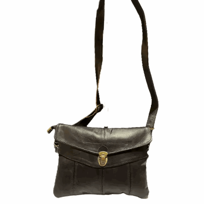 Descubre la elegancia del bolso bandolera en piel natural - Look Todo Piel - 