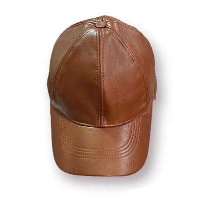 Gorra artesanal de piel natural unisex - Look Todo Piel - Gorras