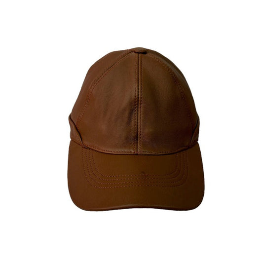 Gorra unisex de piel natural. Estándar - Look Todo Piel - Gorras