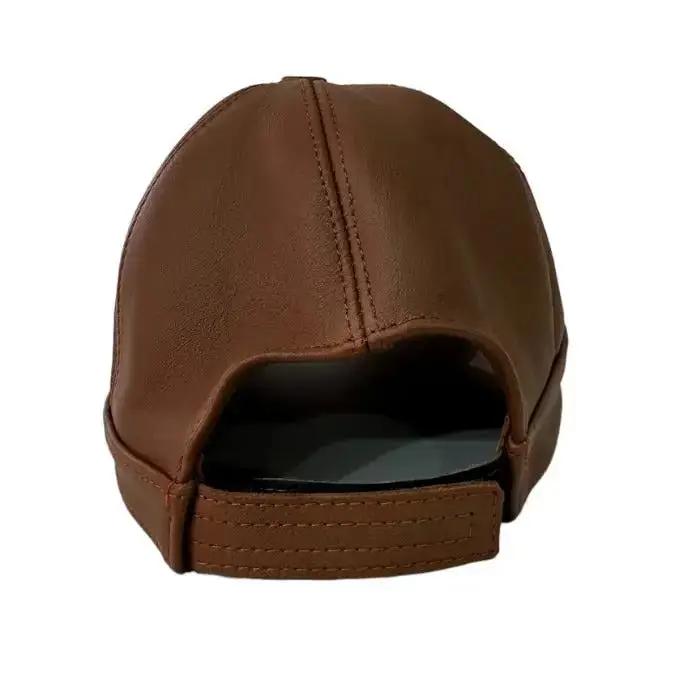 Gorra unisex de piel natural. Estándar - Look Todo Piel - 