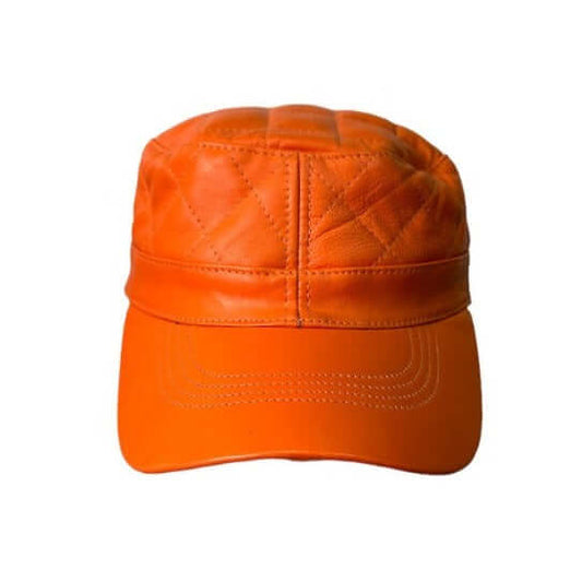 Gorra unisex de piel natural ajustable - Look Todo Piel - Gorras