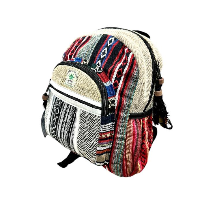 Mochila de algodón artesanal Himalayan