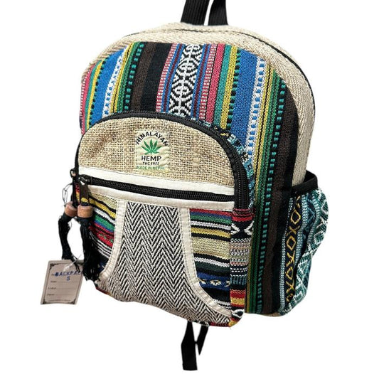 Handgefertigter Rucksack aus Naturleder. (Unisex)