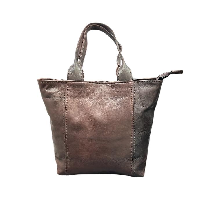 Bolso con asas de moda para Mujer de piel natural