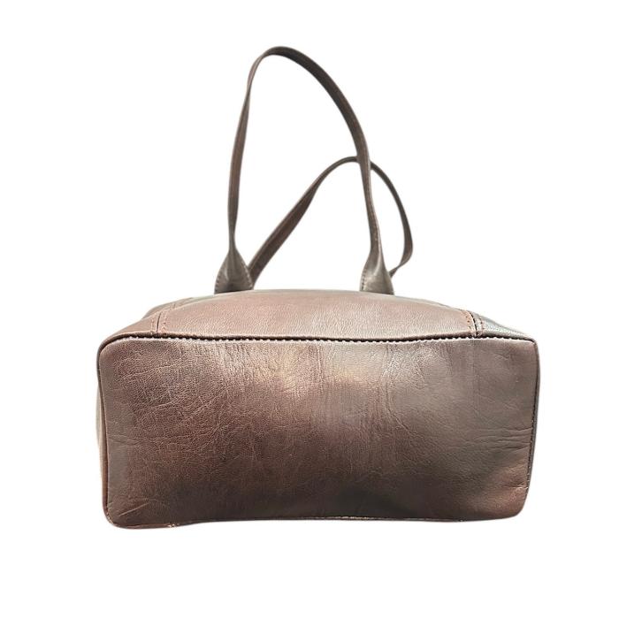 Bolso con asas de moda para Mujer de piel natural