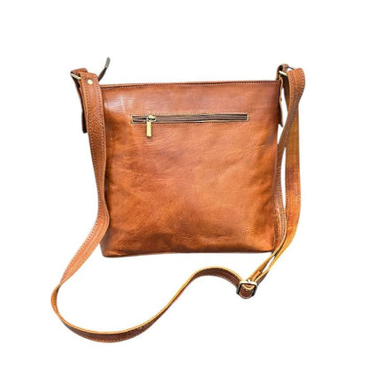 Bolso Bandolera de moda para mujer en look todo piel