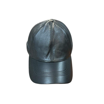 Gorra unisex de piel natural. Estándar