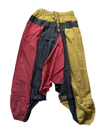 Pantalón hippie unisex de algodón 100%, super cómodo - Look Todo Piel - 