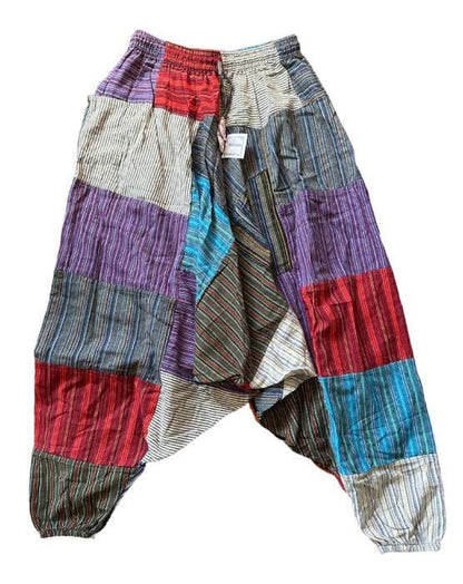 Pantalón hippie unisex de algodón 100%, super cómodo - Look Todo Piel - 