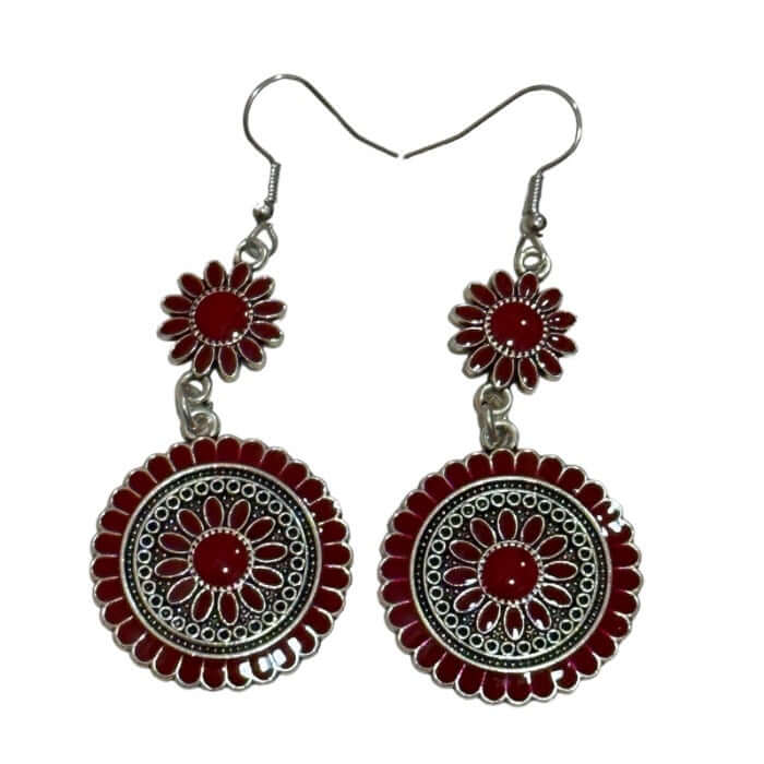 Pendientes Sol alpaca para mujer - Look Todo Piel - 