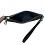 Handmade half-round fashion bag made of natural leather