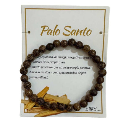 Pulsera Palo Santo unisex - Look Todo Piel - 